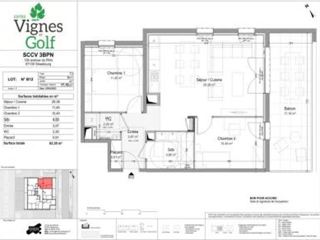 Appartement location à Reims, Bezannes