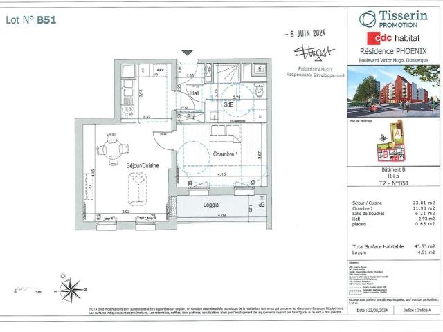 Appartement location à Dunkerque