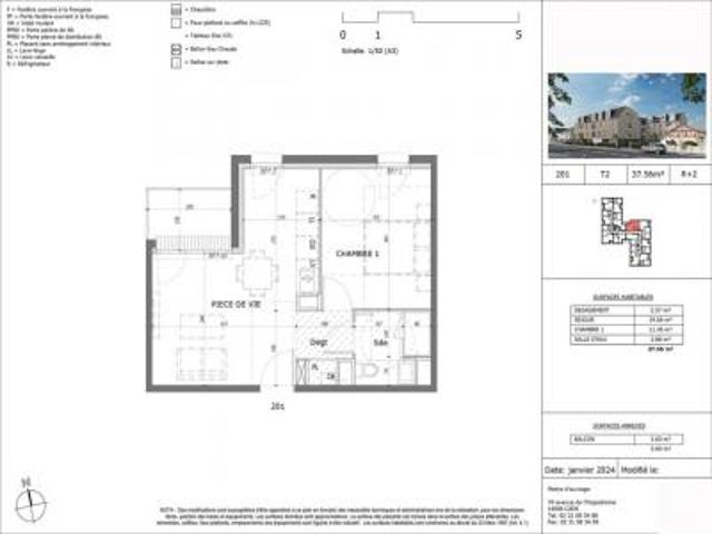 Appartement location à Caen