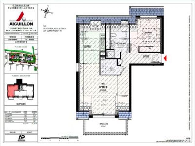 Appartement location à La Salette, Carhaix-Plouguer