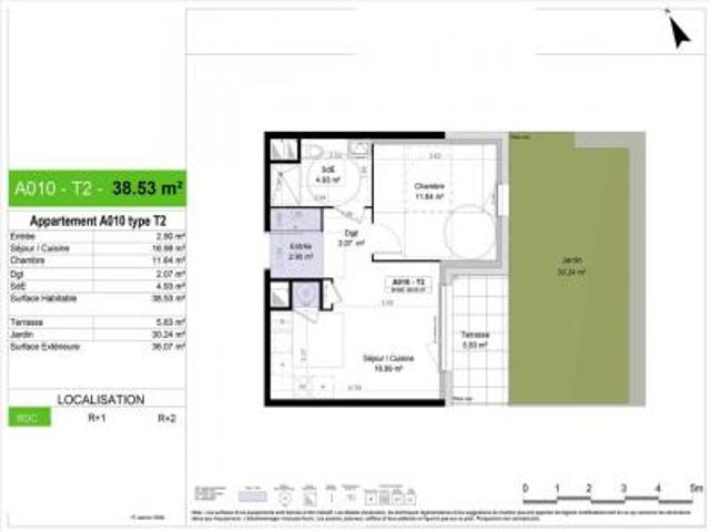 Appartement location à Caen, Carpiquet