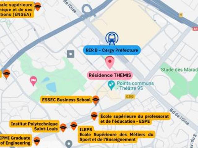 Appartement location à Pontoise, Cergy