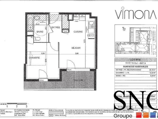 Appartement location à Toulouse, Cugnaux