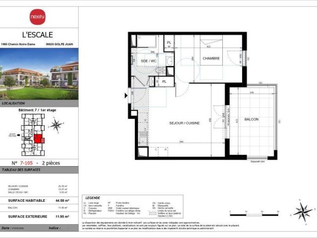 Appartement location à Golfe-Juan, Vallauris