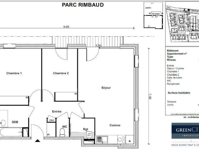 Appartement location à Fignan, Asques