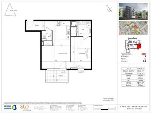 Appartement location à Bonnabaud, Clermont-Ferrand