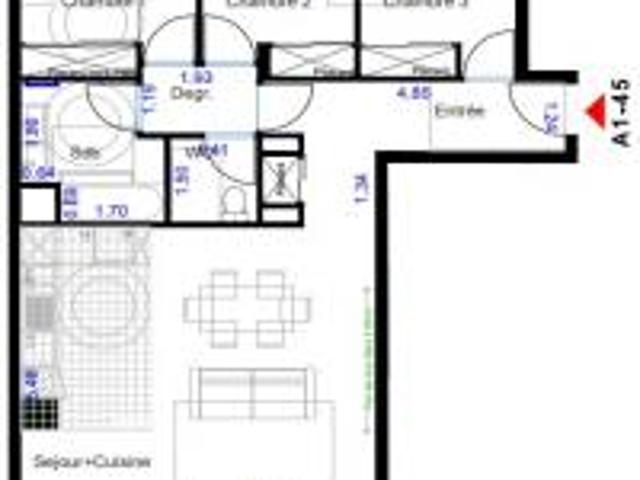 Appartement location à France métropolitaine, Colombes