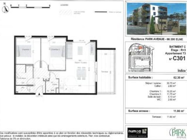 Appartement location à Céret, Elne