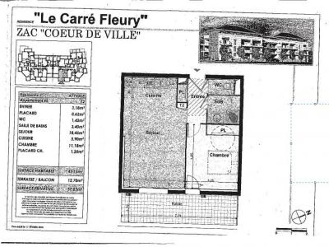 Appartement location à Orléans, Fleury-les-aubrais