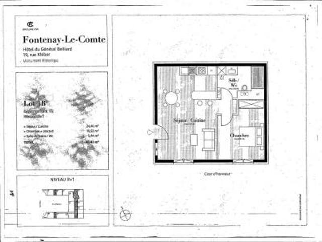 Appartement location à Fontenay-le-Comte, Fontenay-le-comte