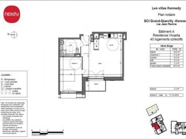 Appartement location à Sainte-Lucie, Le Grand-Quevilly
