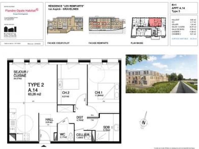 Appartement location à Dunkerque, Gravelines
