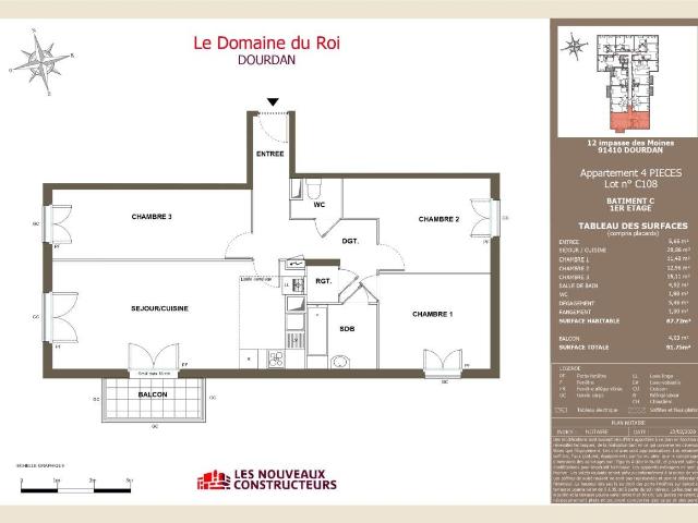 Appartement location à Étampes, Dourdan