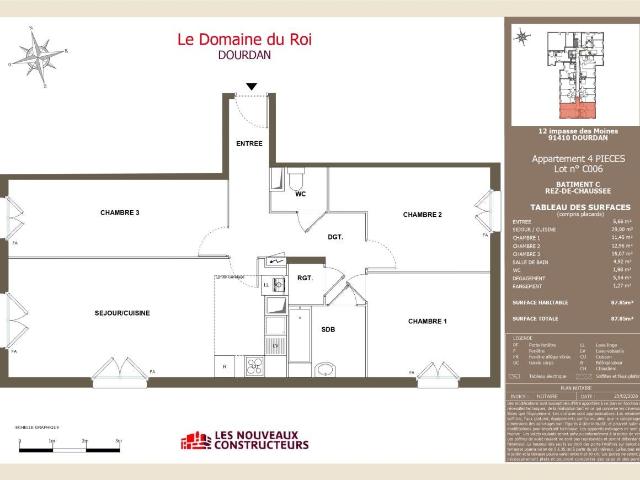 Appartement location à Étampes, Dourdan