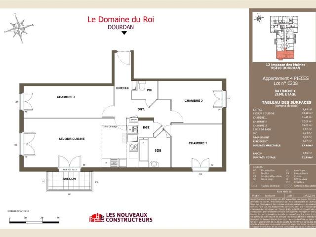 Appartement location à Étampes, Dourdan
