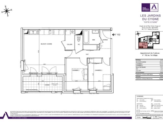 Appartement location à Le Réaud, Haute-Goulaine