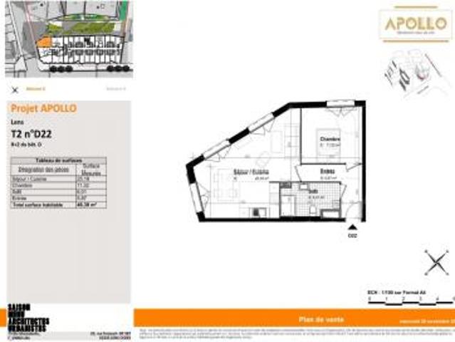 Appartement location à Centre-Ville, Lens
