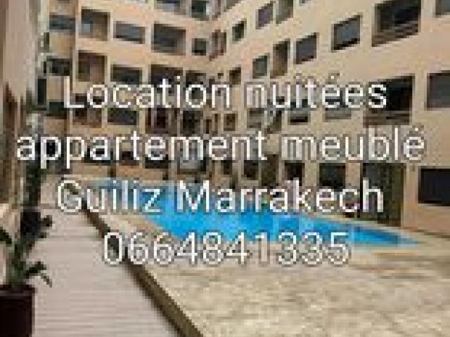 Appartement location à Gueliz, Marrakech