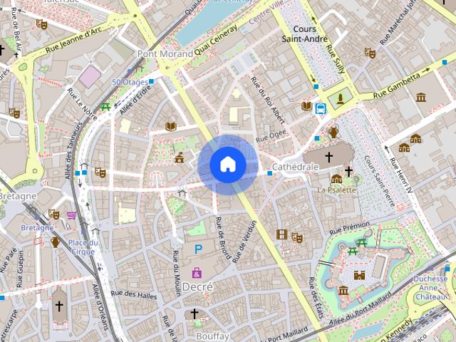 Maison location à Decré - Cathédrale, Nantes