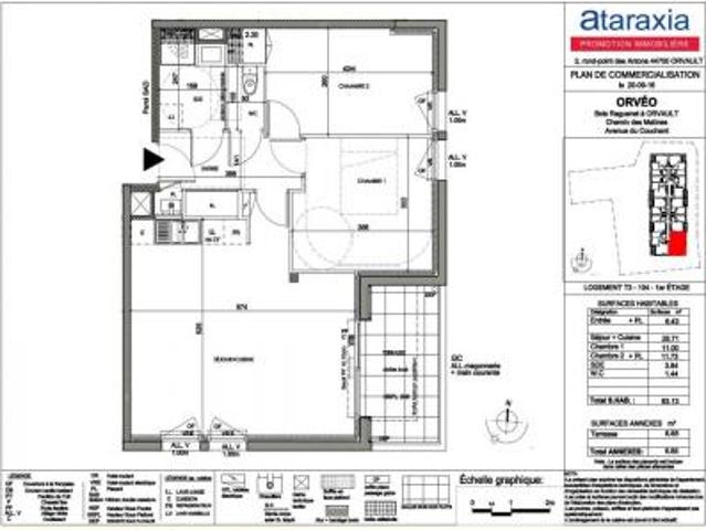 Appartement location à Nantes, Orvault
