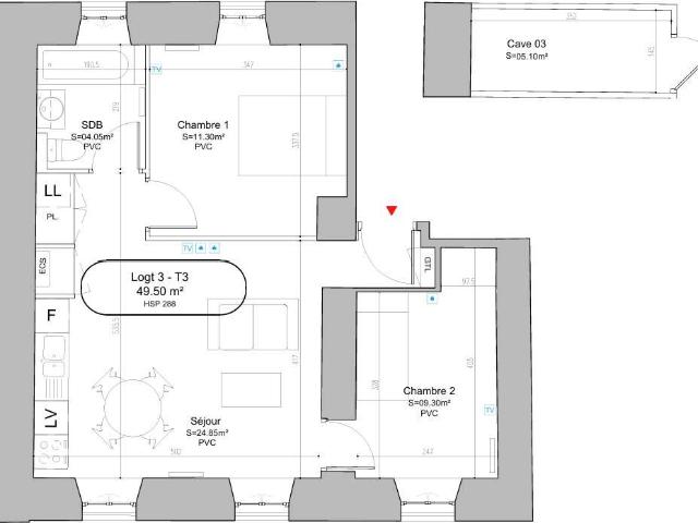Appartement location à Pontorson