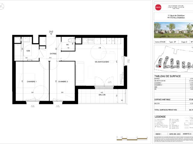 Appartement location à Quartier Châtillon, Viry-Châtillon