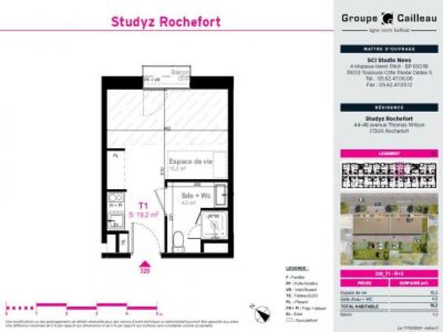 Appartement location à Rochefort