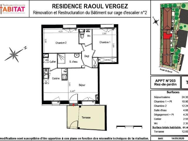 Appartement location à Toulouse, Labège