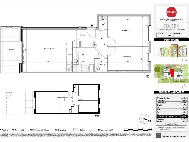 Appartement location à Lyon, Métropole de Lyon