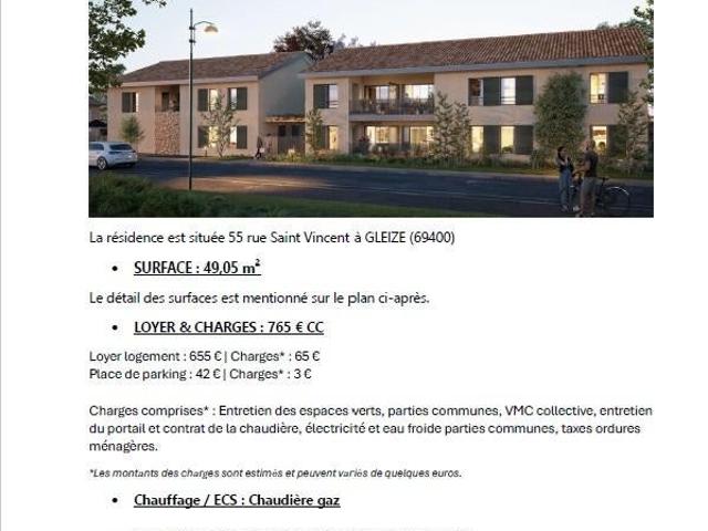 Appartement location à Villefranche-sur-Saône, Rhône