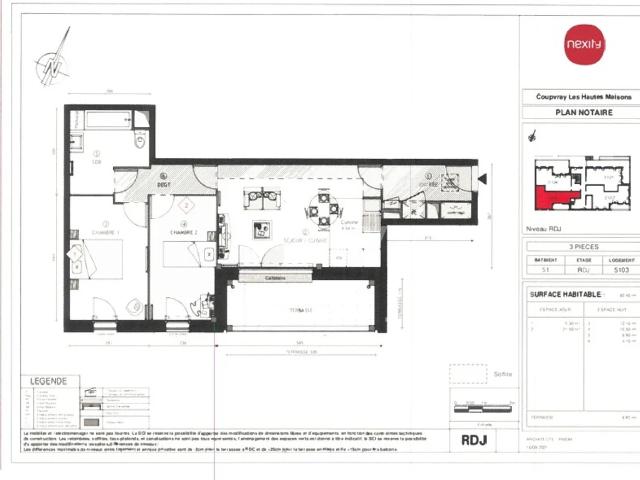 Appartement location à Torcy, Coupvray