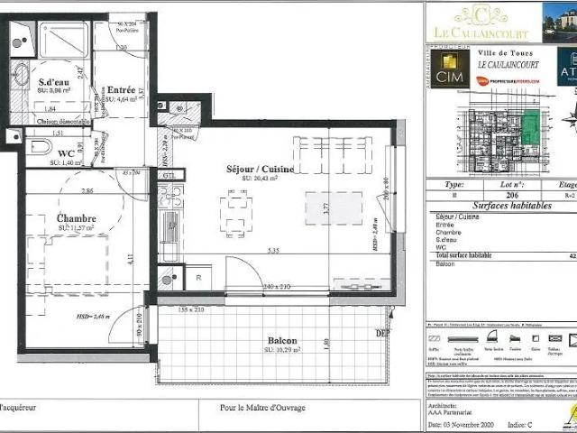 Appartement location à Tours