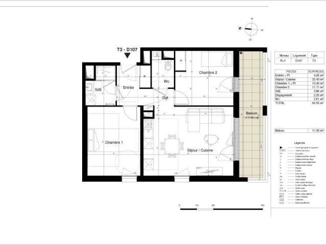 Appartement location à L'Allemagne, Saran