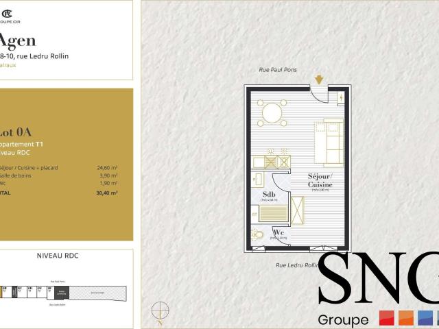 Appartement location à Agen