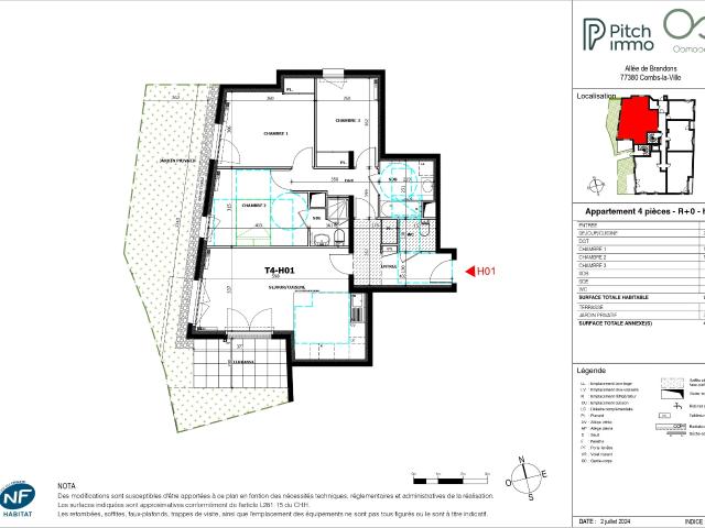 Appartement location à Melun, Combs-la-ville