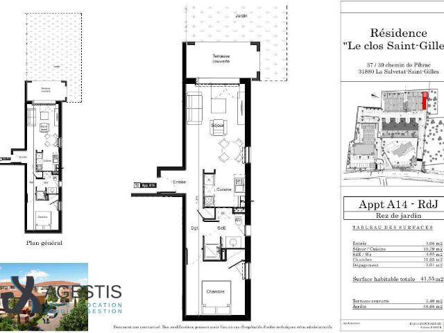 Appartement location à Toulouse, Plaisance-du-touch