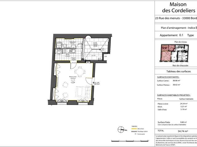Appartement location à Bordeaux, Saint-Michel