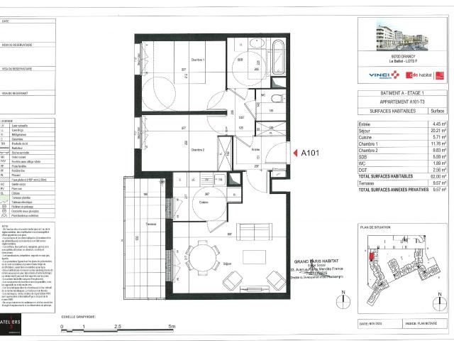 Appartement location à Le Raincy, Drancy