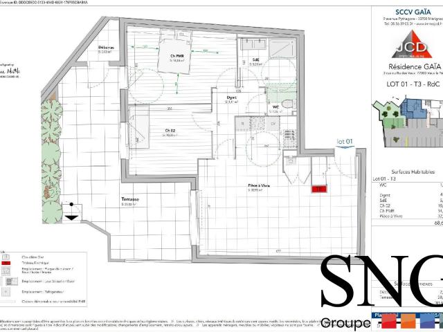 Appartement location à Melun, Vaux-le-pénil