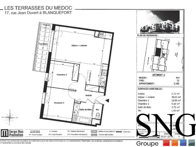 Appartement location à Bordeaux, Blanquefort