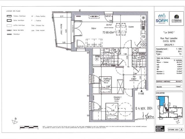 Appartement location à Montreuil-sur-Mer, Cucq