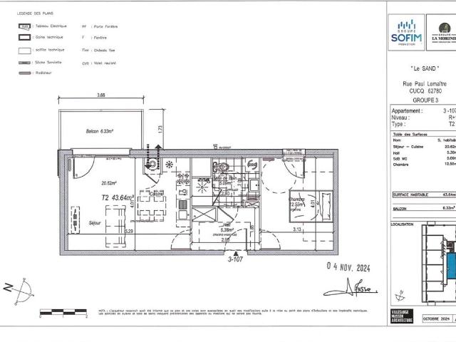Appartement location à Montreuil-sur-Mer, Cucq