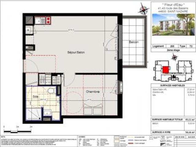 Appartement location à Saint-Nazaire, Saint-nazaire