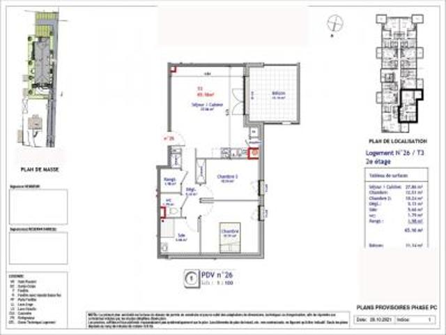 Appartement location à Orléans, Saran