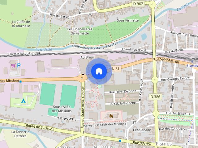 Appartement location à Reims, Fismes