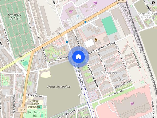 Appartement location à Reims