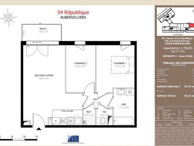 Appartement location à Saint-Denis, Aubervilliers