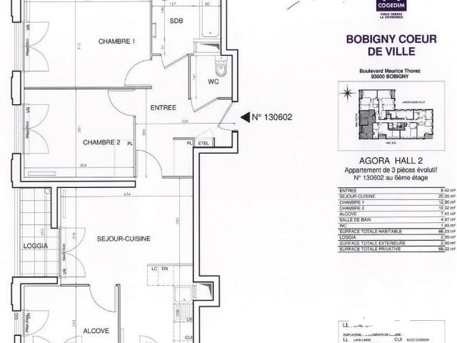Appartement location à Bobigny, Cité du Chemin Vert