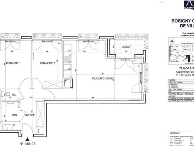 Appartement location à Bobigny, Cité du Chemin Vert