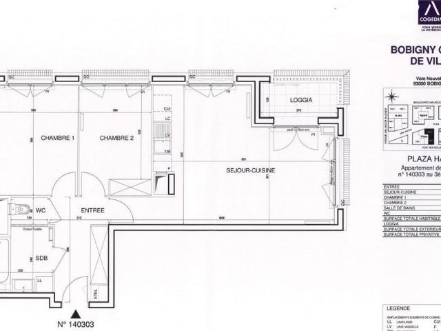 Appartement location à Bobigny, Cité du Chemin Vert